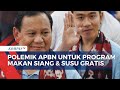 Program Makan Siang dan Susu Gratis Prabowo-Gibran Masuk APBN 2025, Berapa Anggarannya?