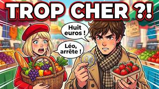 🇫🇷🧀 Authentic French Market Story (A1-A2). Can You Order This?