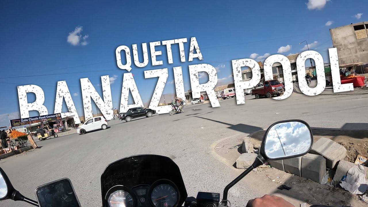 Quetta Barori Road To New Sabzal Road, Benazir Pool & Manan Chowk