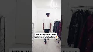 NBA YoungBoy’s Closet Is A Whole Mall 🤯💰