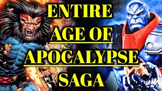 Entire Age Of Apocalypse Comic Book Event Explored  Most Terrifying XMen Event  Mega Video