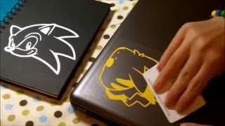 Applying Car Decal to a Laptop ~ Pikachu Laptop screenshot 5