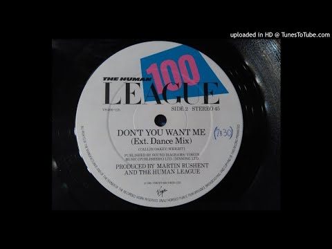 Human League - Don't You Want Me (12'' Instrumental)