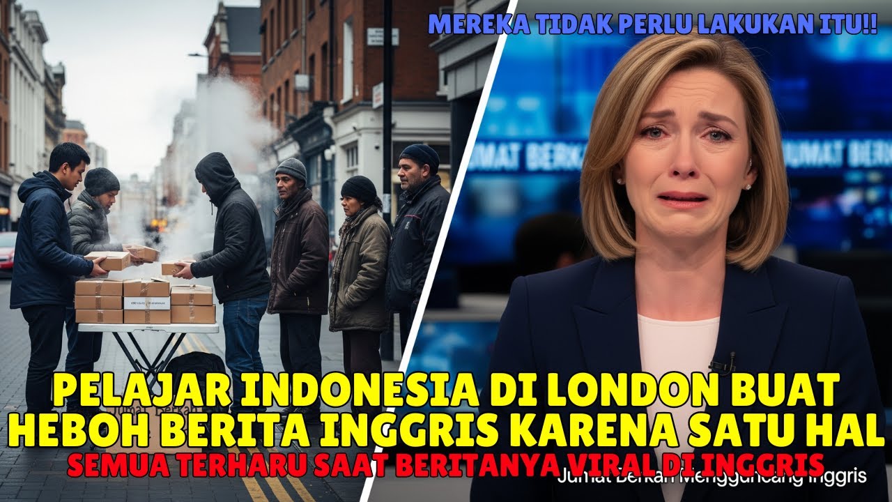 Pembawa Berita BBC Menangis Saat Siaran Langsung—Aksi Pelajar Indonesia Ini Terlalu Menyentuh
