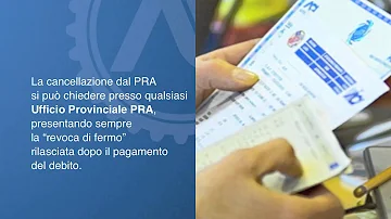 Dove trovare fermo amministrativo?
