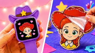 She Becomes Jessie IRL To Help Sheriff Woody's Adventure! *Toy Story Gamebook & Fun DIY Crafts*