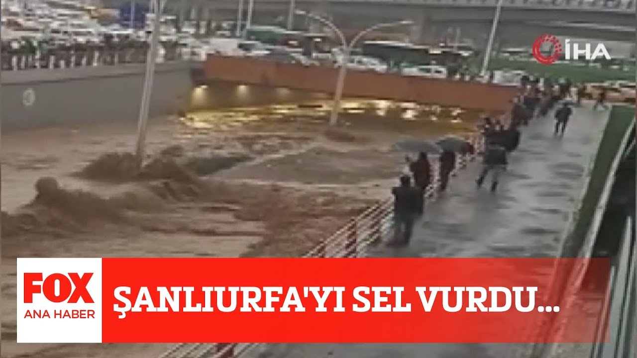 ⁣Şanlıurfa'yı sel vurdu...15 Mart 2023 Selçuk Tepeli ile FOX Ana Haber