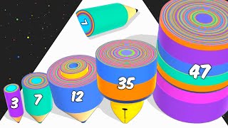 Wrapper Runner 3D - Satisfying ASMR Gameplay (Pencil Run) screenshot 5