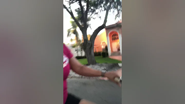 Riding my cruiser  around my neighborhood