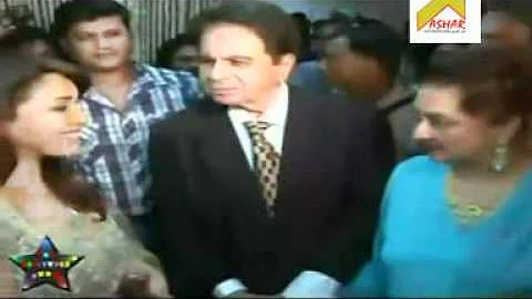 Dilip Kumar with Ashar Majeed