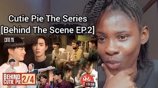 🤍ZeeNuNew🤍 Cutie Pie The Series | Behind The Scene 2 | Reaction #cutiepie #zeenunew #liankuea #bl