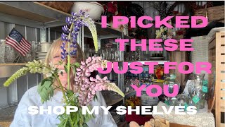 Storage Surprise Beautiful Floral Glassware Hits My eBay Store