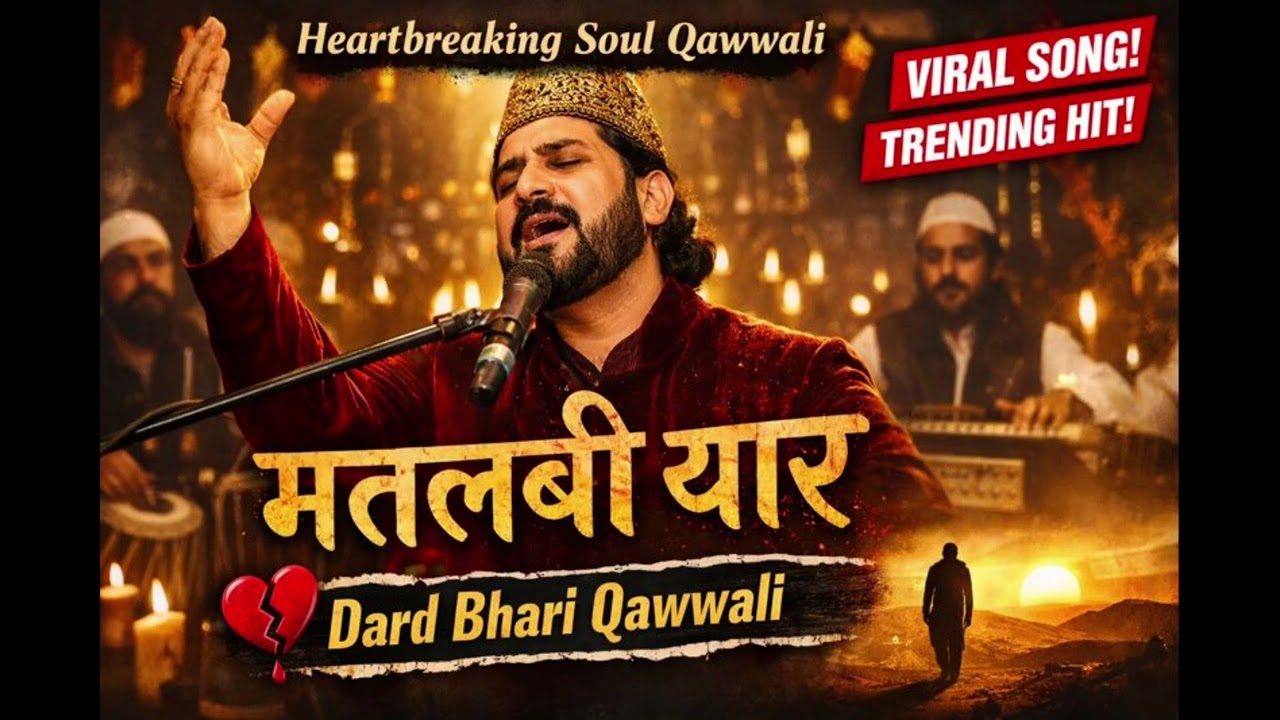 Matlabi Yaar | Heart Touching Soul Qawwali | Dard Bhari Hindi Qawwali | Sad Sufi Song 2026