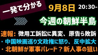 一発で分かる！今週の朝鮮半島(2021.9.8)
