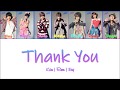 AAA - Thank You [Color Coded Lyrics/Kan/Rom/Eng]