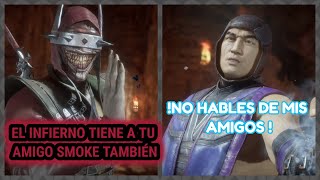 MORTAL KOMBAT 11 LOS MEJORES DIALOGOS DEL BATMAN QUE RIE - YouTube