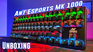 Ant Esports MK1000 Unboxing & Review  | Cheapest 10 Keyless Mechanical Keyboard |