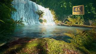 The Secret Waterfall | Cinematic Flow & Lush Greenery | Instant Calm & Meditation screenshot 2