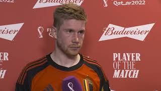 Belgium vs Canada | @budweiser Player of the Match - Kevin De Bruyne | #FIFAWorldCup