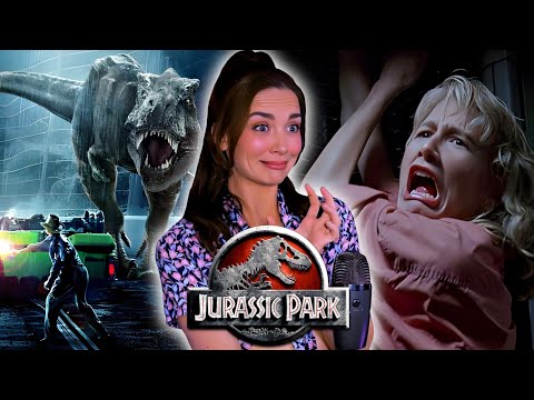 FIRST TIME WATCHING * Jurassic Park (1993) * MOVIE REACTION!! This got me STRESSED....British style!