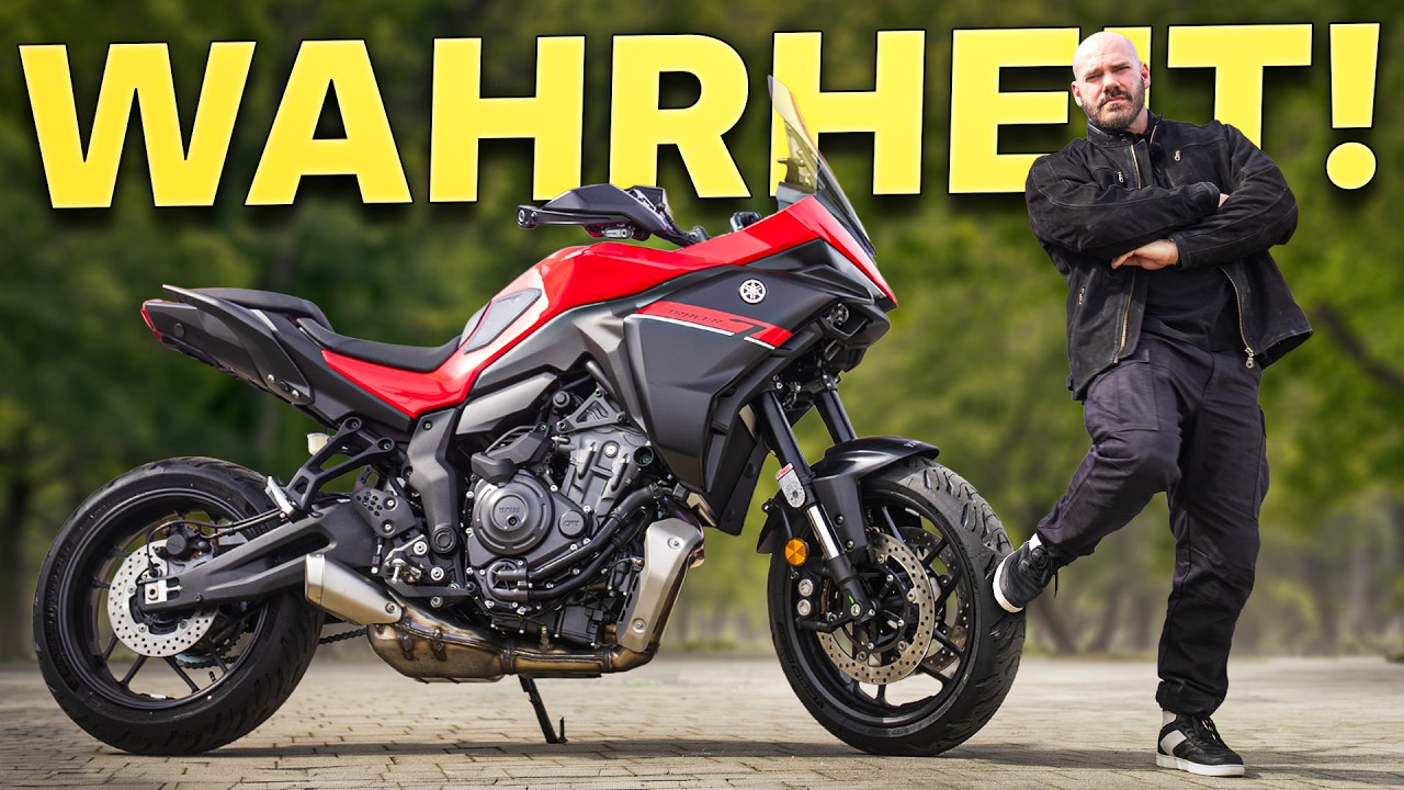 YAMAHA TRACER 7 2026 DAUERTEST START!