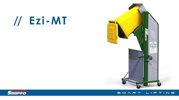 Ezi-MT - The cost-effective manual bin-lifter // Simpro