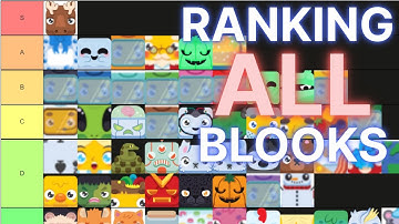 RANKING ALL BLOOKS IN BLOOKET!