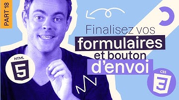 Finaliser et Styliser un Formulaire HTML : Boutons, Champs et CSS