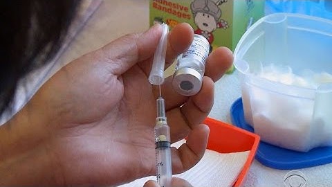 Wealthy parents saying no to childhood vaccinations