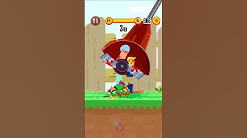 SAUSAGE RUN 84 TO 85 RACE WITH TOTEM 🥶 #shorts #android #ios #gaming #gameplay #sausagerun