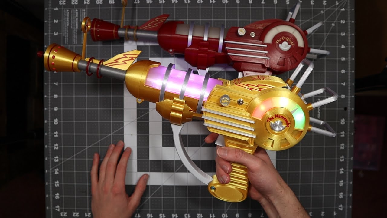 I'm Making A New *AND IMPROVED* Ray Gun - YouTube