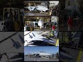 Tomcat on the USS Lexington during its restoration and flight deck transfer in summer 2020