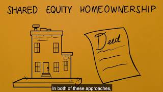 Shared Equity Homeownership