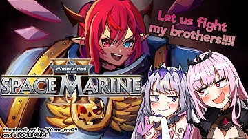 【Warhammer 40,000: Space Marine 2】Fighting with the Holo-Brothers (Co-Op!)