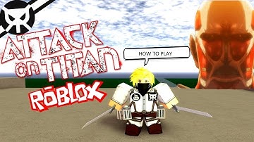 HOW TO PLAY ▼ Attack On Titan: Downfall ROBLOX ▼ Tutorial ▼