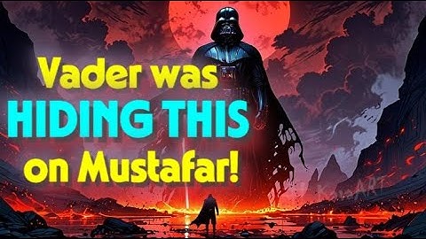 The Dark Truth Behind Vader’s Castle on Mustafar