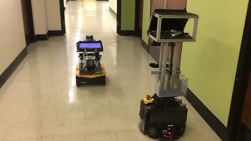 UMass Campus Jackal and CoBot Navigation Interaction