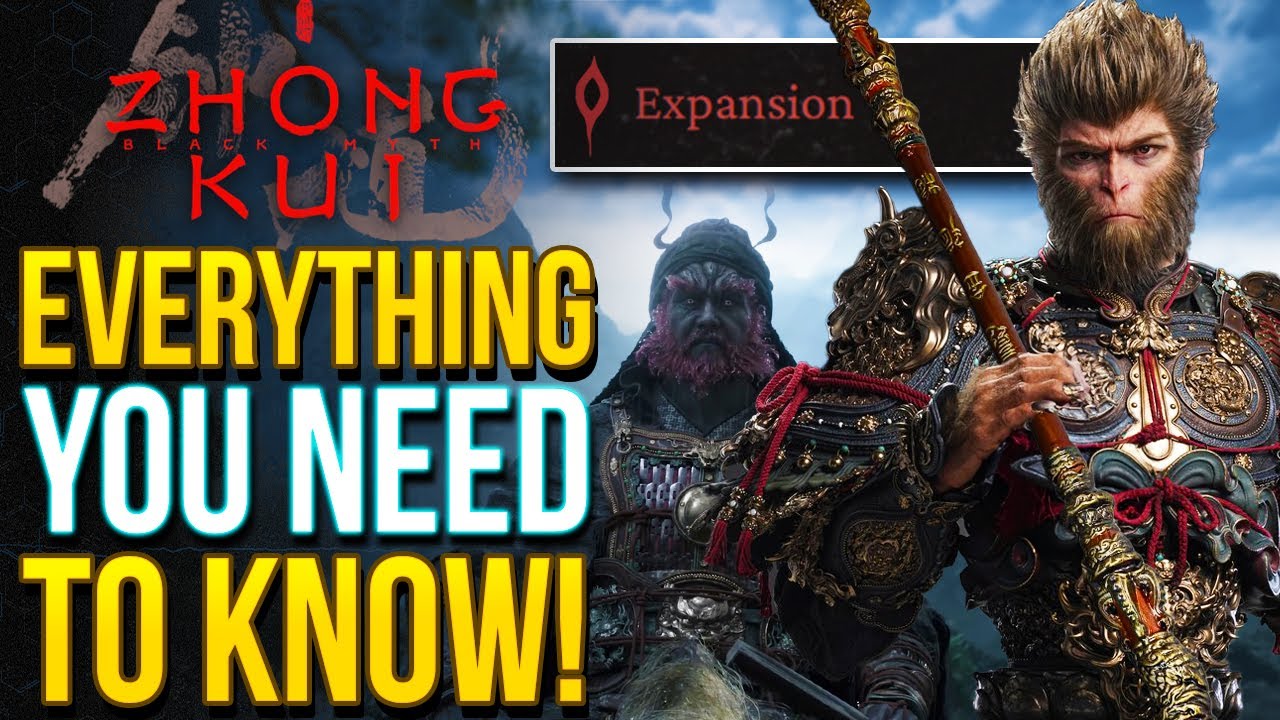 Что такое Black Myth: Zhong Kui? Всё, что вам нужно знать, и новости о дополнении Wukong