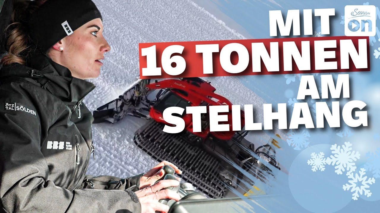 Pistenbully fahren: So entsteht die perfekte Skipiste | Schneeschichten
