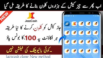 How to jazzcash clone New sitting 2025 | jazzcash unlimited clone sitting 2025