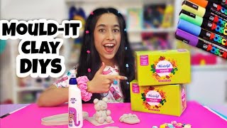 Diys Using Mould-it Clay!🤩🎨💕 | Riya's Amazing World