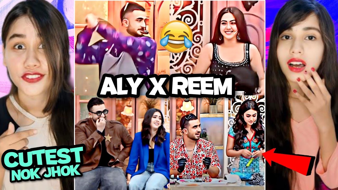 Aly Goni & Reem Shaikh Cutest & Funniest Moments Reaction 😂 | Ashmah2.0