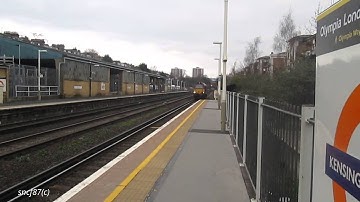 DB Schenker Class 67 passes at Kensington Olympia