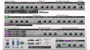 discoDSP Corona Video Tutorial - Filter Envelope