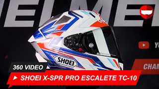 SHOEI X-SPR Pro Escalate TC-10 - ChampionHelmets.com - YouTube