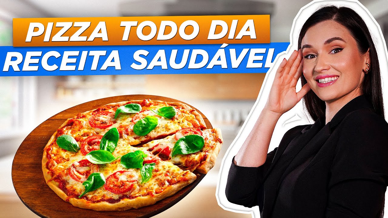 Emagreça comendo pizza, PODE COMER TODO DIA!