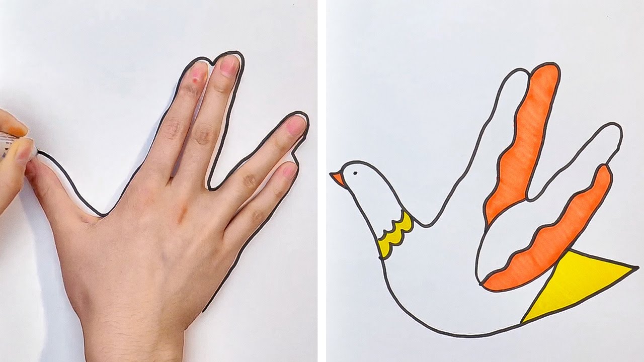 Fun And Easy Palm Art Drawing Hacks