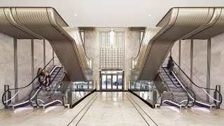 Make adds bronze escalators to flagship Harrods store
