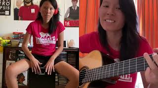 Flowers - Miley Cyrus [Acoustic & Cajon Cover] by Christine Yeong