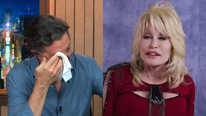Stephen Colbert Breaks Down in Tears During Dolly ...